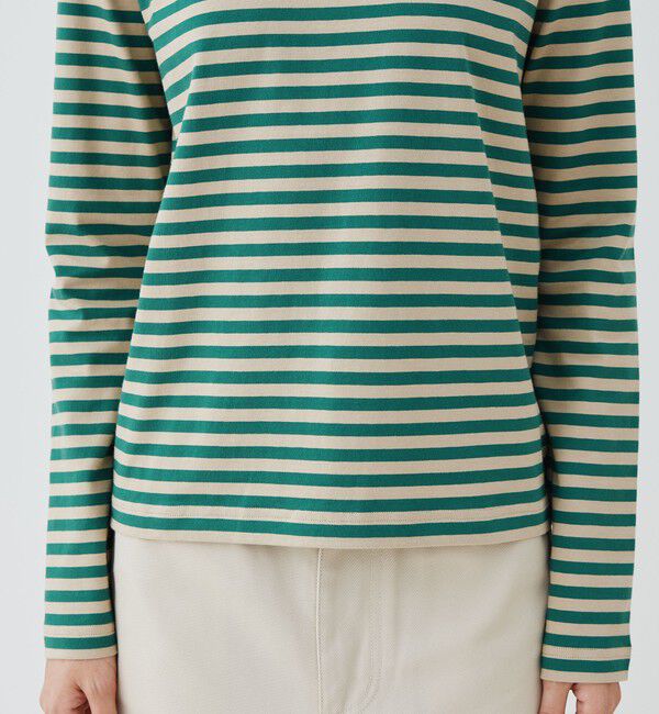 TOMORROWLAND GOODS「【別注】Le minor  ロングスリーブ ボーダー カットソー」|Tシャツ・カットソー|