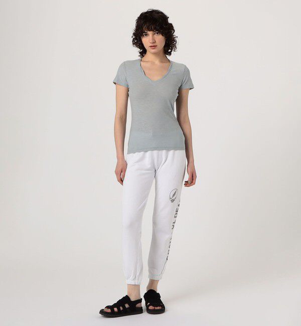 JAMES PERSE「スラブジャージー ＶネックＴシャツ  WUA3037」|Tシャツ・カットソー|