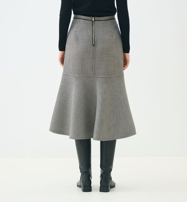 TOMORROWLAND collection「ガンクラブトゥースリバー 2-wayマーメイドスカート」|フレア|