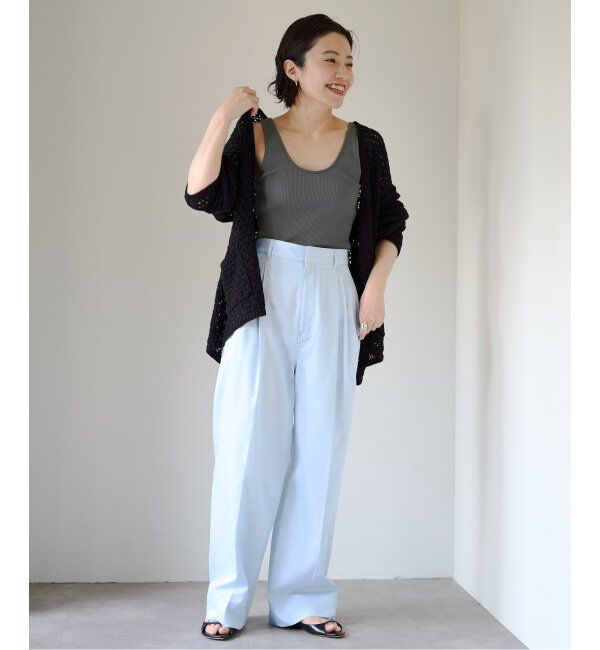 EMILYWEEK「【EMILY WEEK &times; IENA】コットンシルク リブタンクトップ」|インナー|