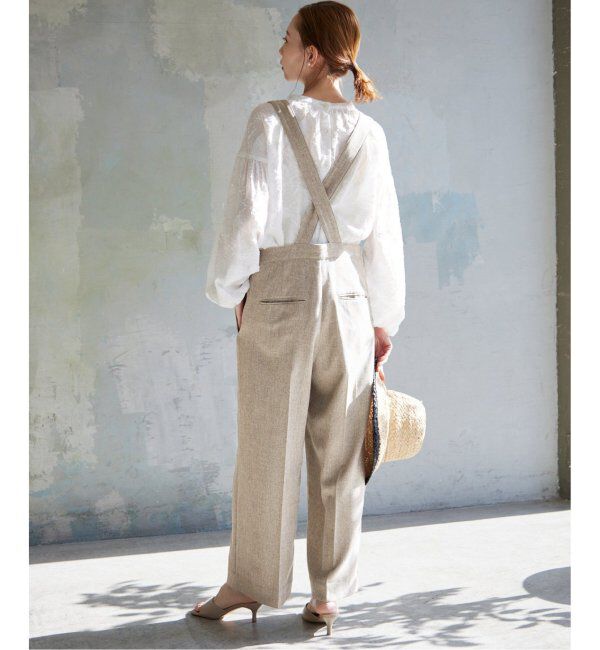 SLOBE IENA「《追加》カットジャガードボリュームスリーブブラウス」|シャツ・ブラウス|