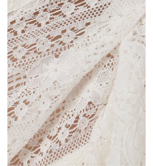 IENA LA BOUCLE「IENA LA BOUCLE レースオンレースブラウス」|シャツ・ブラウス|