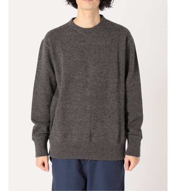 EDIFICE「【LOOPWHEELER for LOWERCASE】別注 ツリアミウール ルーズスウェット」|スウェット・ジャージ|