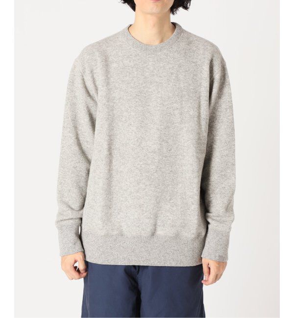 EDIFICE「【LOOPWHEELER for LOWERCASE】別注 ツリアミウール ルーズスウェット」|スウェット・ジャージ|