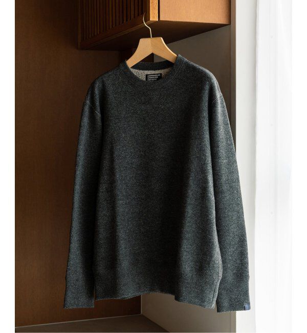 EDIFICE「【LOOPWHEELER for LOWERCASE】別注 ツリアミウール ルーズスウェット」|スウェット・ジャージ|グレー