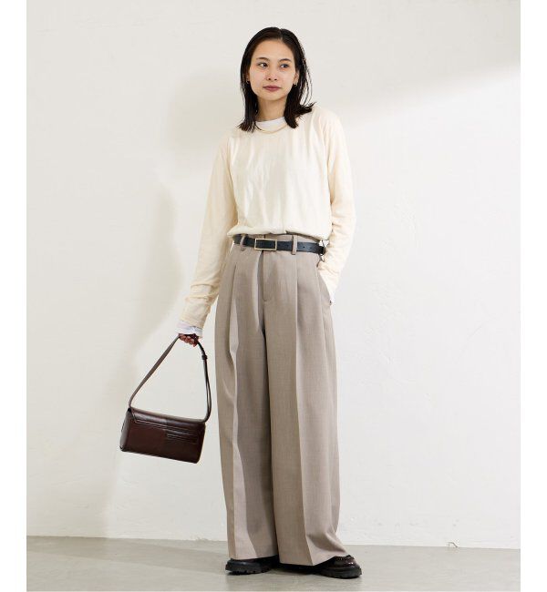 JOURNAL STANDARD「《追加2》クルーネックシアーロングTシャツ」|Tシャツ・カットソー|