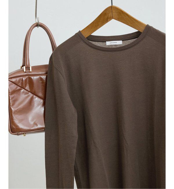 JOURNAL STANDARD「《追加3》クルーネックシアーロングTシャツ」|Tシャツ・カットソー|ブラウン