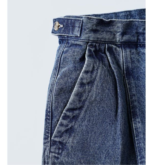 J.S.Homestead「J.S.Homestead / デニム キュロット パンツ」|デニム|