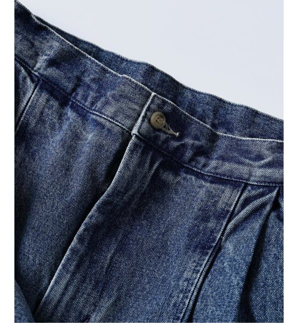 J.S.Homestead「J.S.Homestead / デニム キュロット パンツ」|デニム|