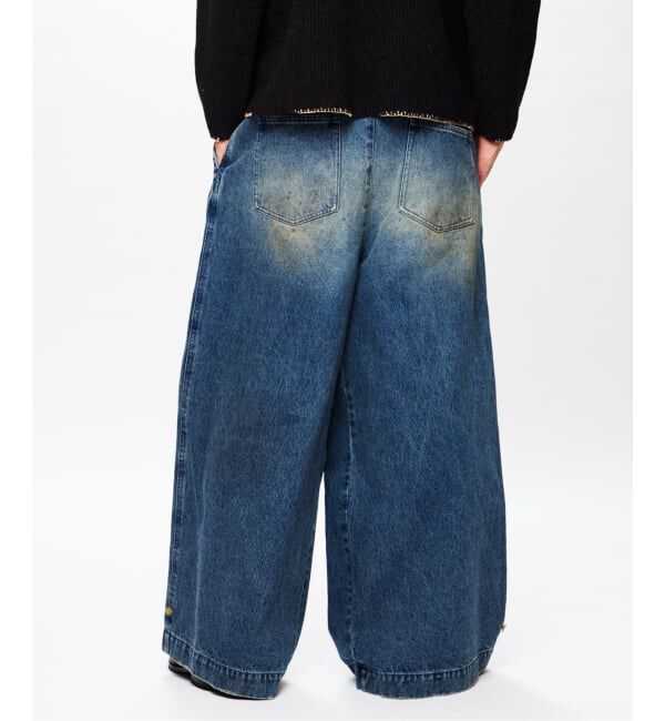 J.S.Homestead「J.S.Homestead / デニム キュロット パンツ」|デニム|