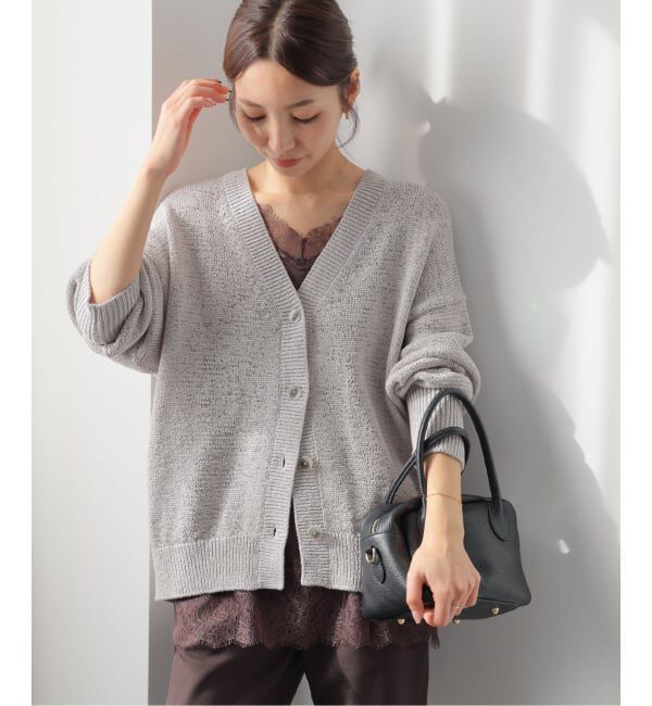 JOURNAL STANDARD relume「［26SS新作］テープヤーンニュアンスVカーディガン」|カーディガン|