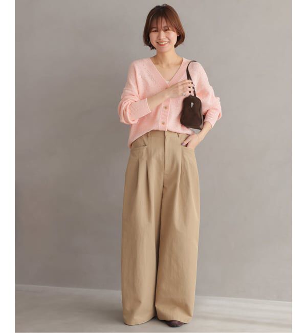 JOURNAL STANDARD relume「［26SS新作］テープヤーンニュアンスVカーディガン」|カーディガン|