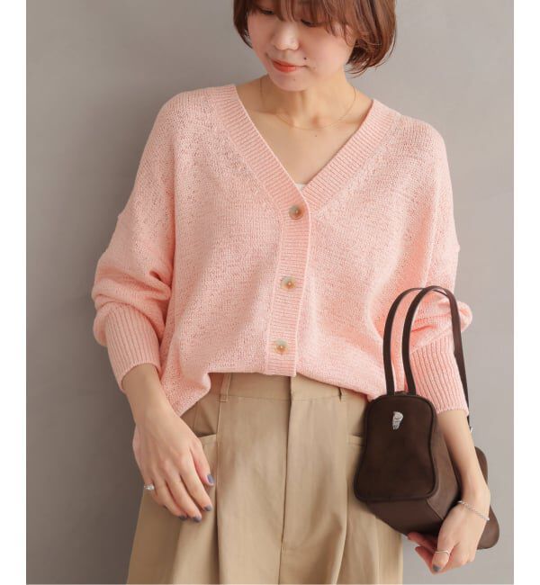 JOURNAL STANDARD relume「［26SS新作］テープヤーンニュアンスVカーディガン」|カーディガン|