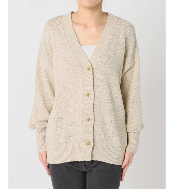 JOURNAL STANDARD relume「［26SS新作］テープヤーンニュアンスVカーディガン」|カーディガン|