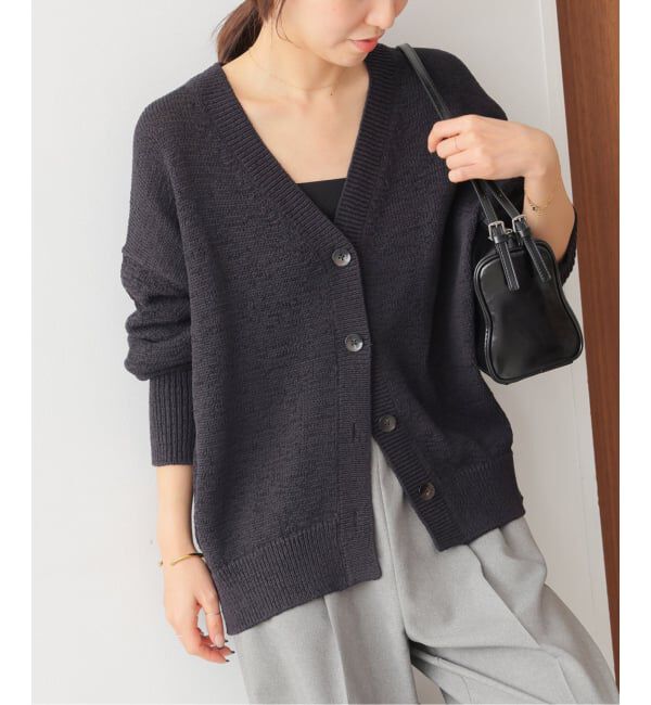 JOURNAL STANDARD relume「［26SS新作］テープヤーンニュアンスVカーディガン」|カーディガン|