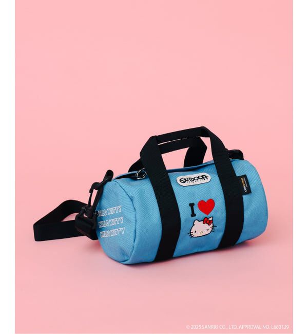 JOURNAL STANDARD「HELLO KITTY / ハローキティ 230 ROLLBOSTON SMALL」|ボストンバッグ|ブルー