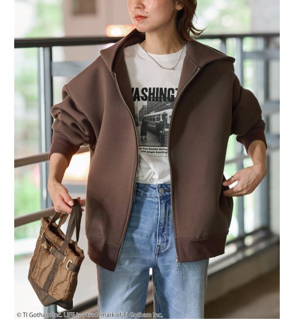 JOURNAL STANDARD relume「《WEB限定追加4》フーディーブルゾン」|パーカー|