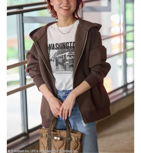 JOURNAL STANDARD relume「《WEB限定追加4》フーディーブルゾン」|パーカー|