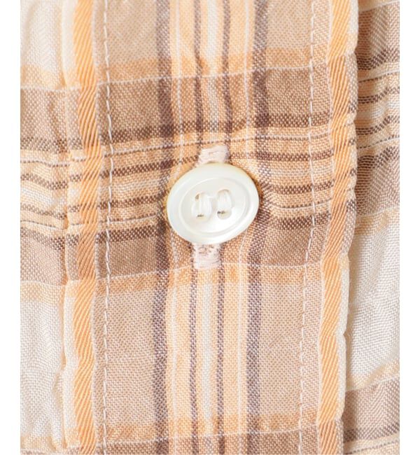 journal standard L'essage「《予約》チェックカシュクールシャツ」|シャツ・ブラウス|