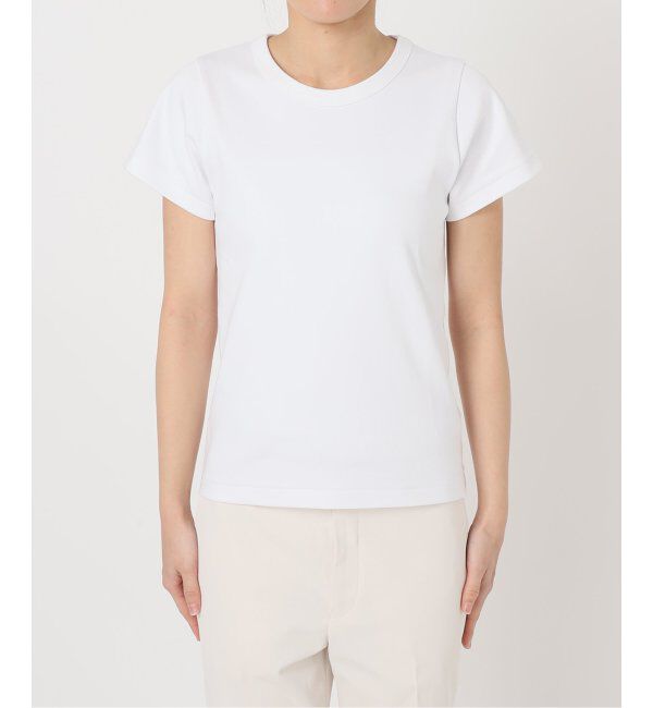 NOBLE「《追加》スビンコットンスムースコンパクトTシャツ」|Tシャツ・カットソー|