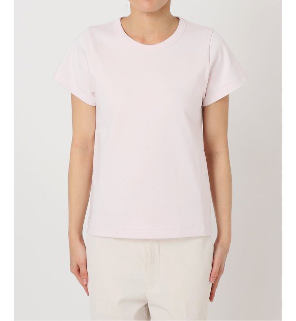 NOBLE「《追加》スビンコットンスムースコンパクトTシャツ」|Tシャツ・カットソー|