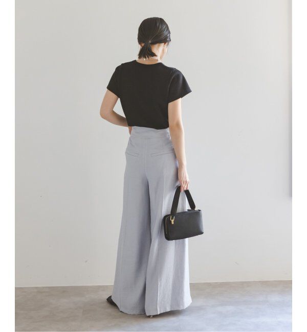 NOBLE「《追加》スビンコットンスムースコンパクトTシャツ」|Tシャツ・カットソー|