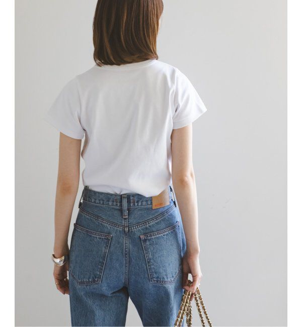 NOBLE「《追加》スビンコットンスムースコンパクトTシャツ」|Tシャツ・カットソー|