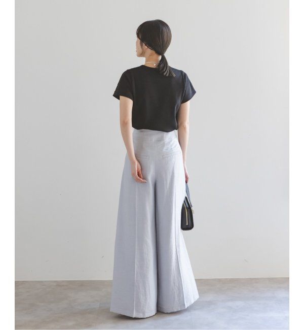 NOBLE「《追加》スビンコットンスムースコンパクトTシャツ」|Tシャツ・カットソー|