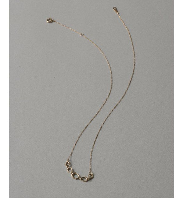 Lilas by Spick&Span「ミネラルパーツ5ピースネックレス K10」|ネックレス|