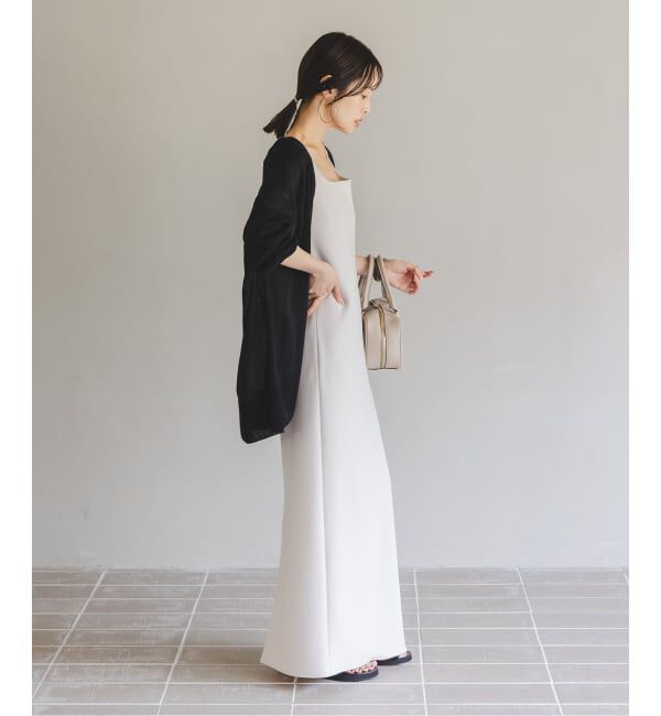 NOBLE「《WEB限定追加》【洗える】18Gシアー オーバーサイズカーディガン2」|カーディガン|