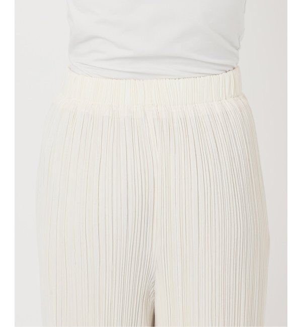 NOBLE「ファジーシフォンランダムプリーツパンツ」|その他|