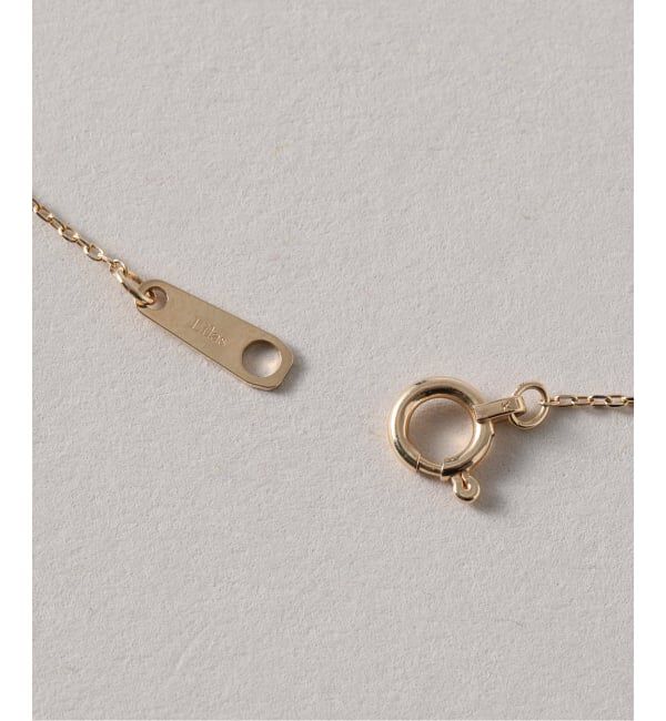 Lilas by Spick&Span「《WEB限定》デュアルチェーンダイヤネックレス K10」|ネックレス|