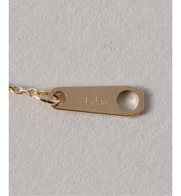 Lilas by Spick&Span「《WEB限定》デュアルチェーンダイヤネックレス K10」|ネックレス|