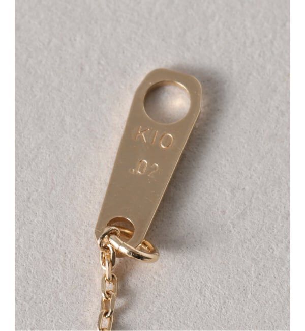 Lilas by Spick&Span「《WEB限定》デュアルチェーンダイヤネックレス K10」|ネックレス|