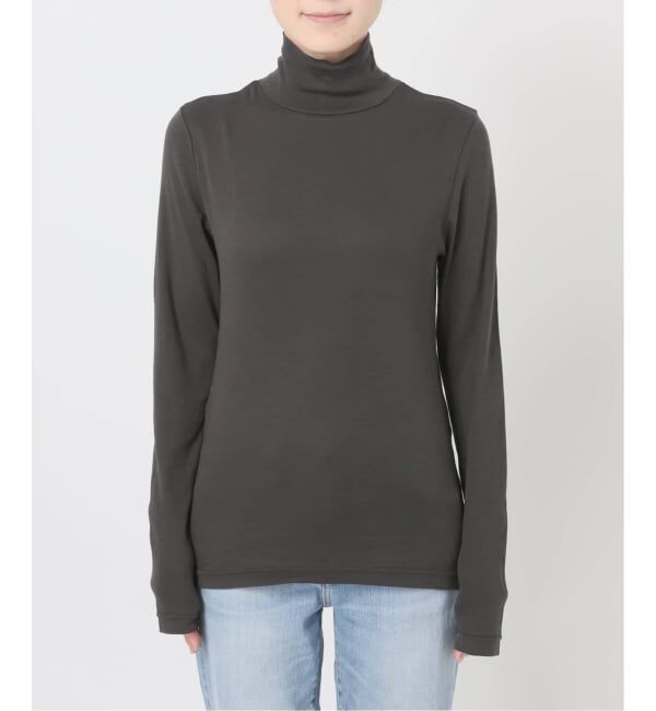 Spick and Span「ウォームコットン ハイネック プルオーバー」|Tシャツ・カットソー|