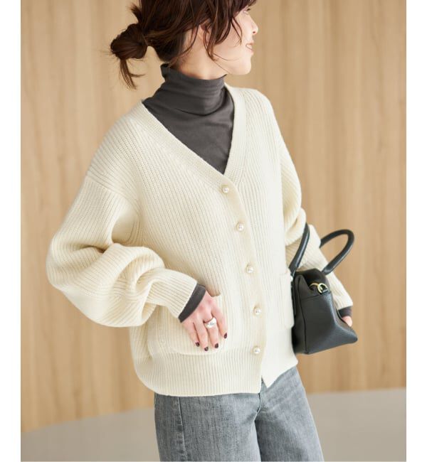 Spick and Span「ウォームコットン ハイネック プルオーバー」|Tシャツ・カットソー|