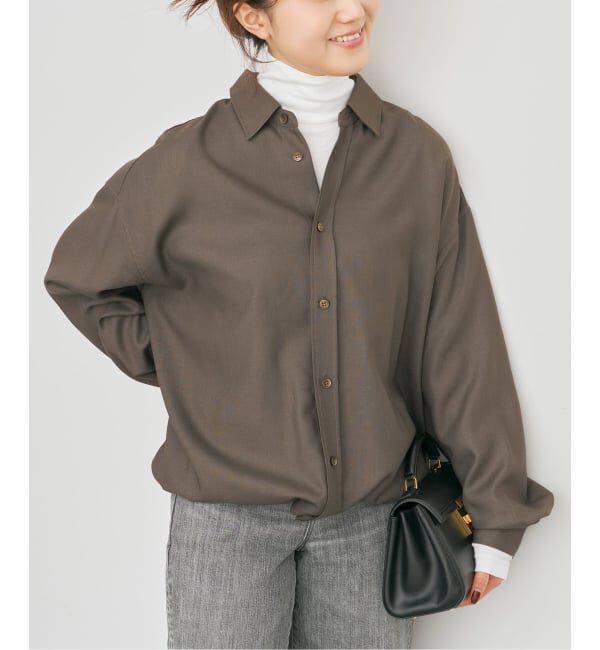 Spick and Span「ウォームコットン ハイネック プルオーバー」|Tシャツ・カットソー|