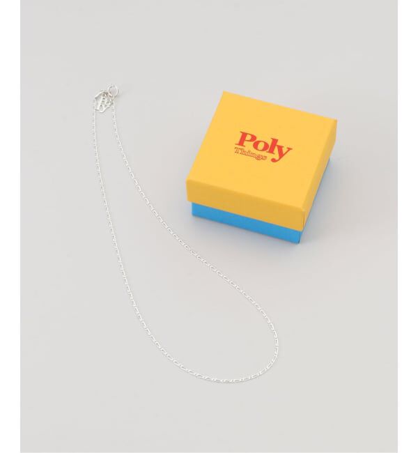 U by SPICK&SPAN「poly Things / ポリー シングス Figaro 1:1 Chain 40cm」|ネックレス|