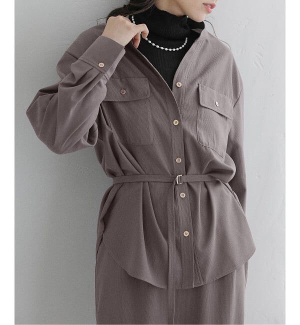  「【洗える】ワークディテールセットアップ」|ワンピース|