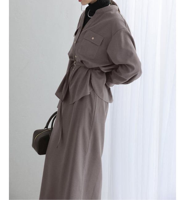  「【洗える】ワークディテールセットアップ」|ワンピース|