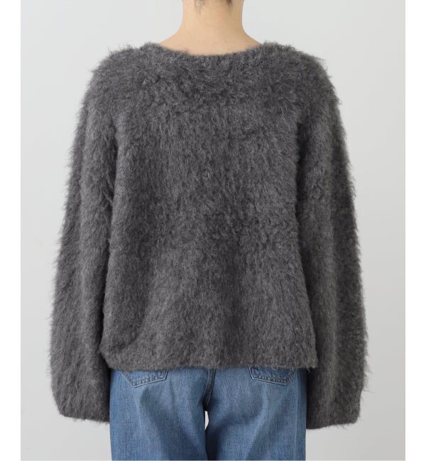  「ウール混クルーネックプルオーバー」|ニット・セーター|