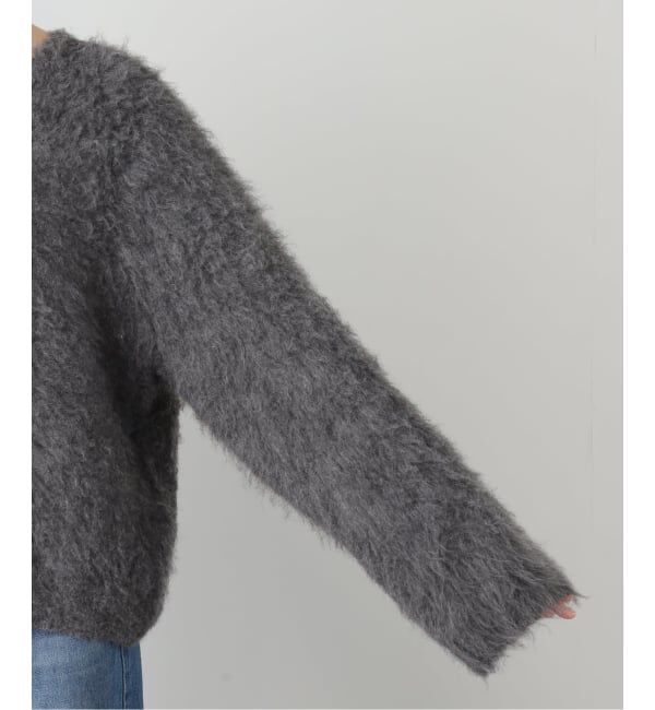  「ウール混クルーネックプルオーバー」|ニット・セーター|