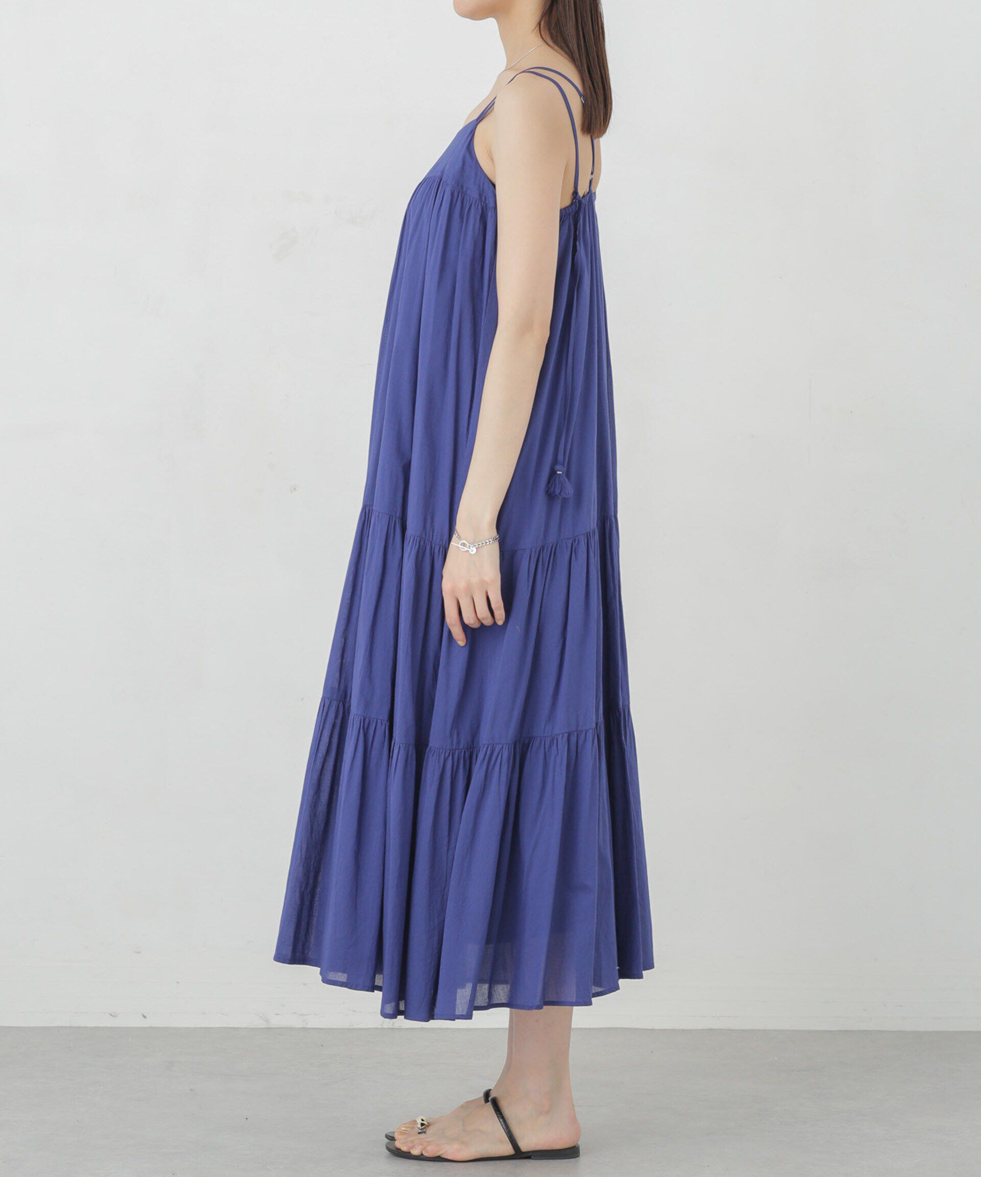 nano･universe「インド ティアードキャミワンピース」|ワンピース|