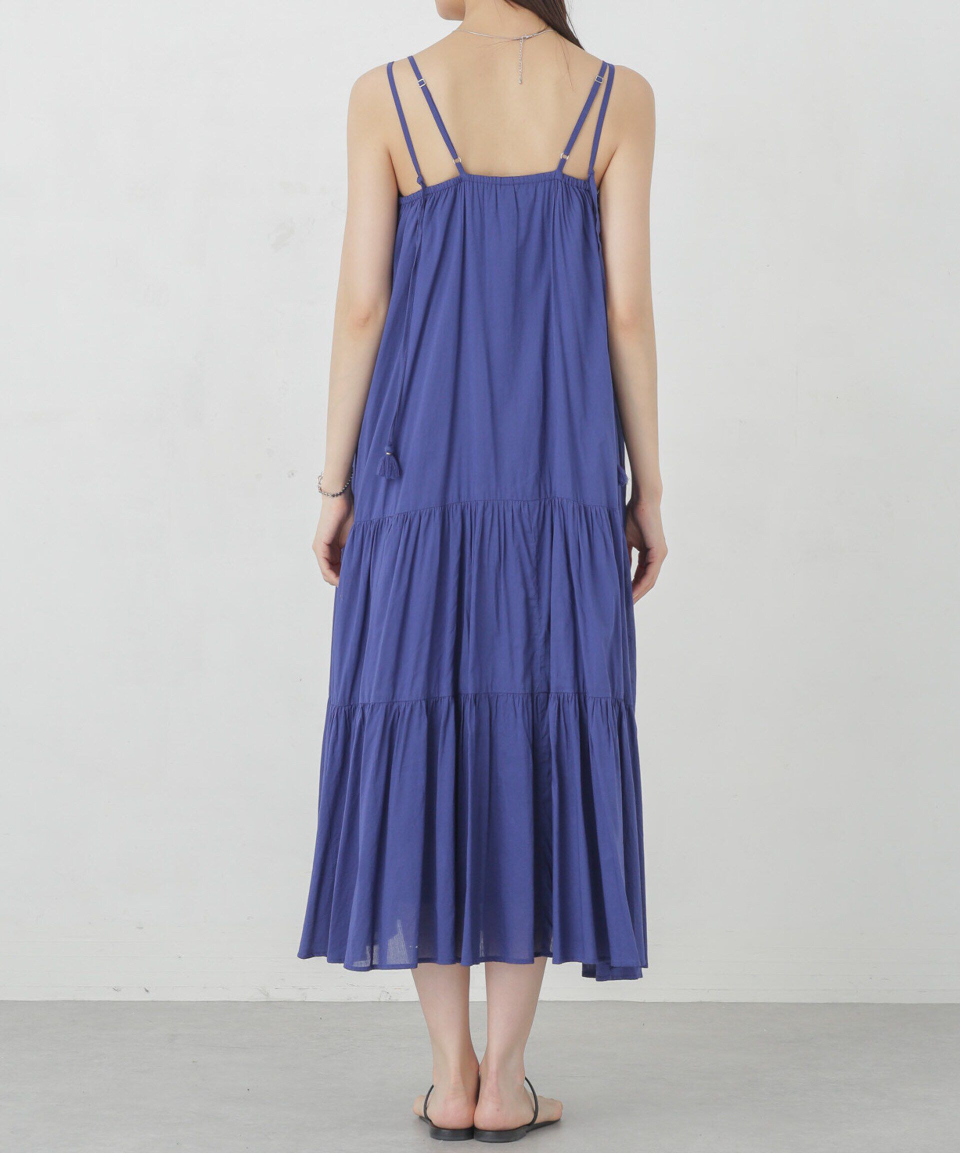 nano･universe「インド ティアードキャミワンピース」|ワンピース|