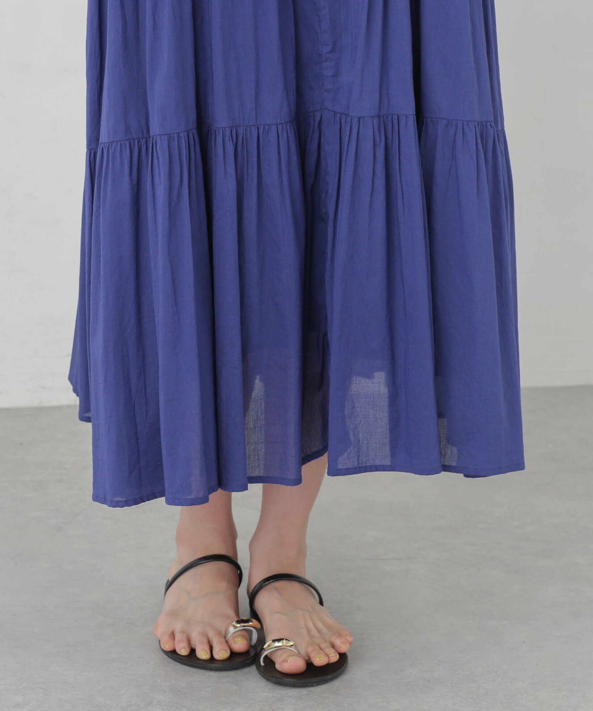 nano･universe「インド ティアードキャミワンピース」|ワンピース|