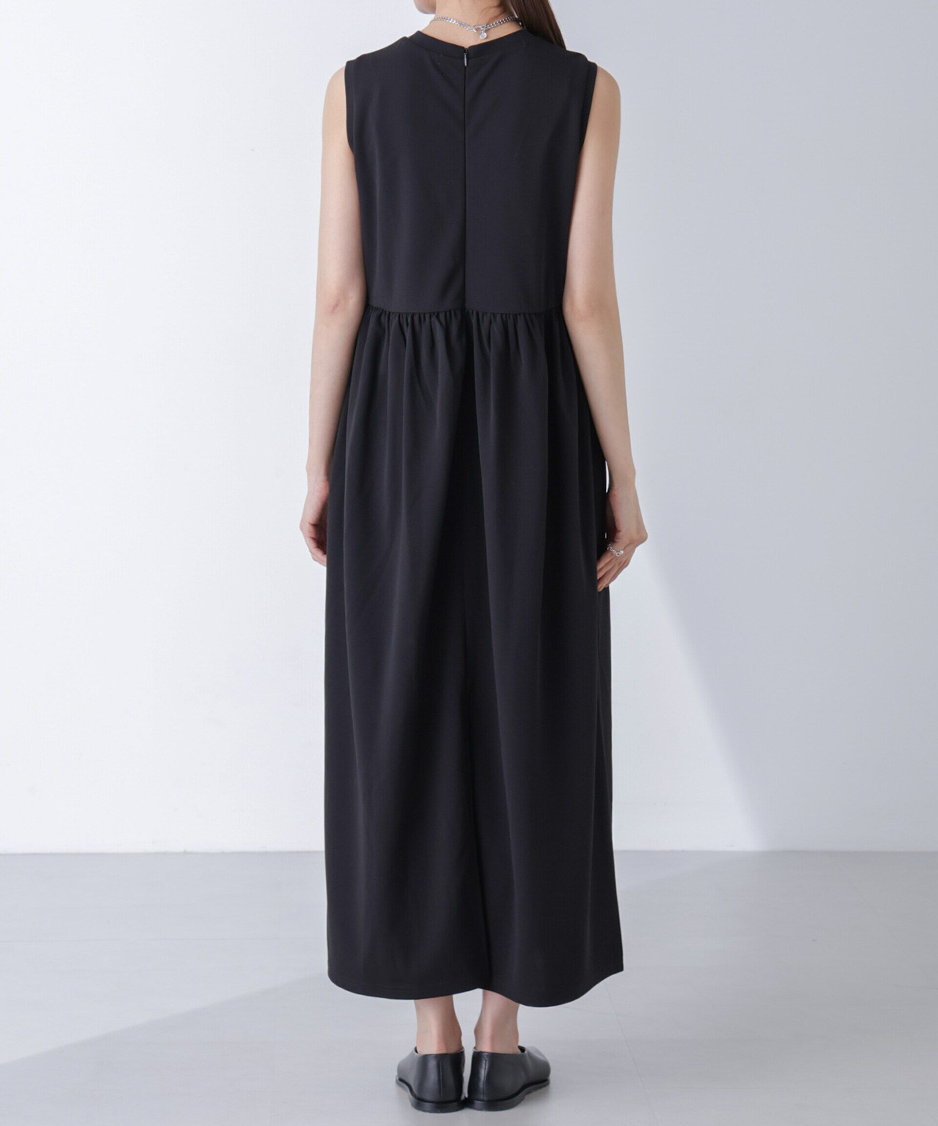 nano･universe「ギャザーコクーンカットワンピース」|ワンピース|