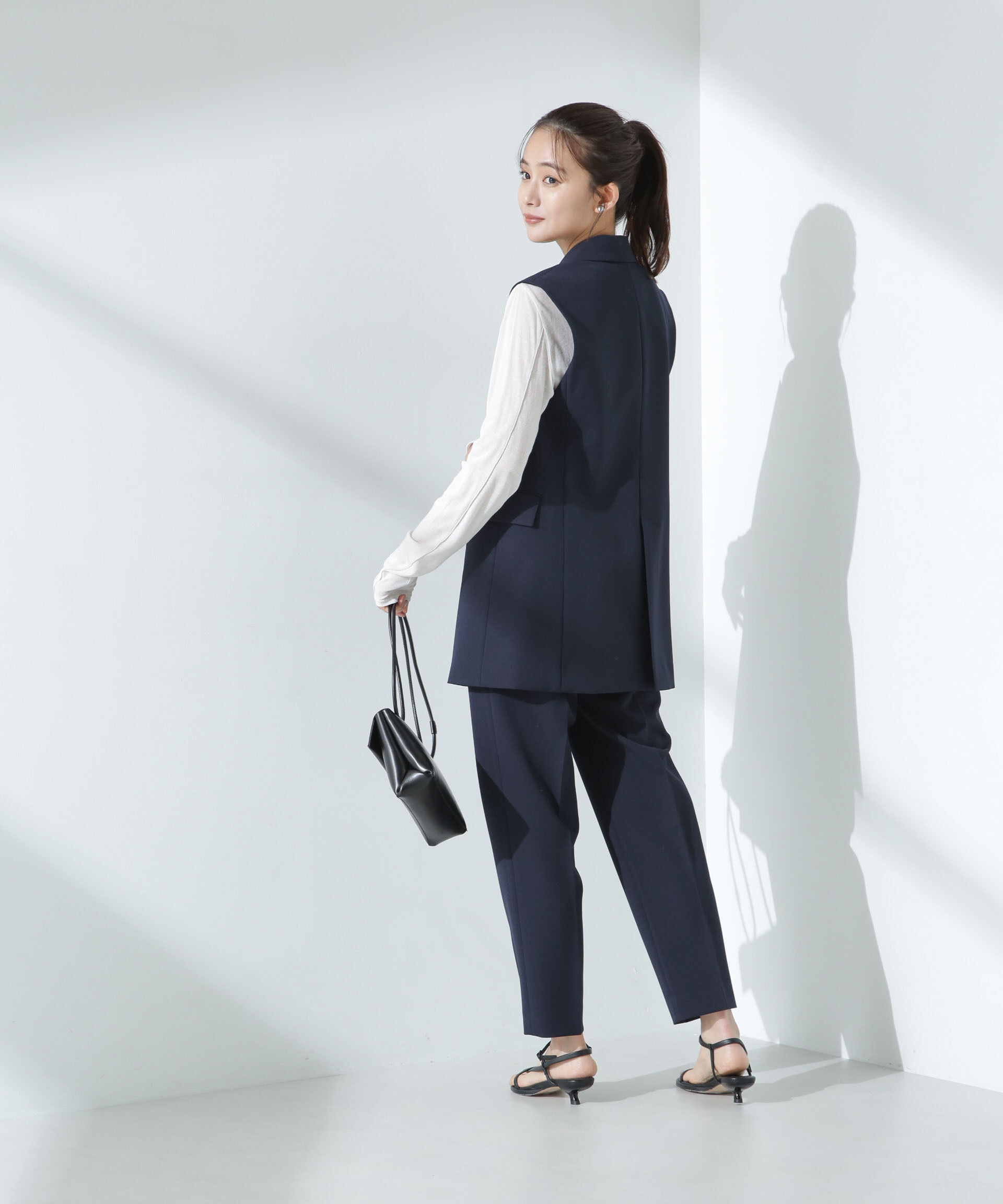 nano･universe「デイリーファンクション ダブルジレ(セットアップ可)」|テーラードジャケット|