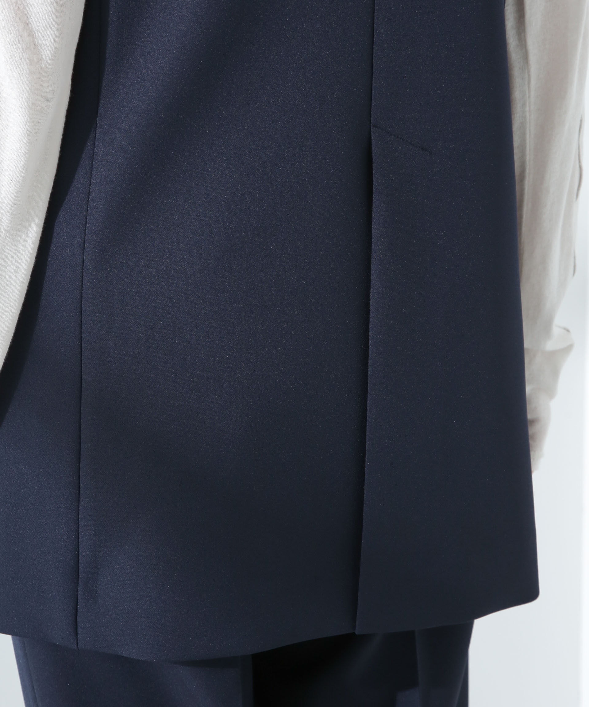 nano･universe「デイリーファンクション ダブルジレ(セットアップ可)」|テーラードジャケット|