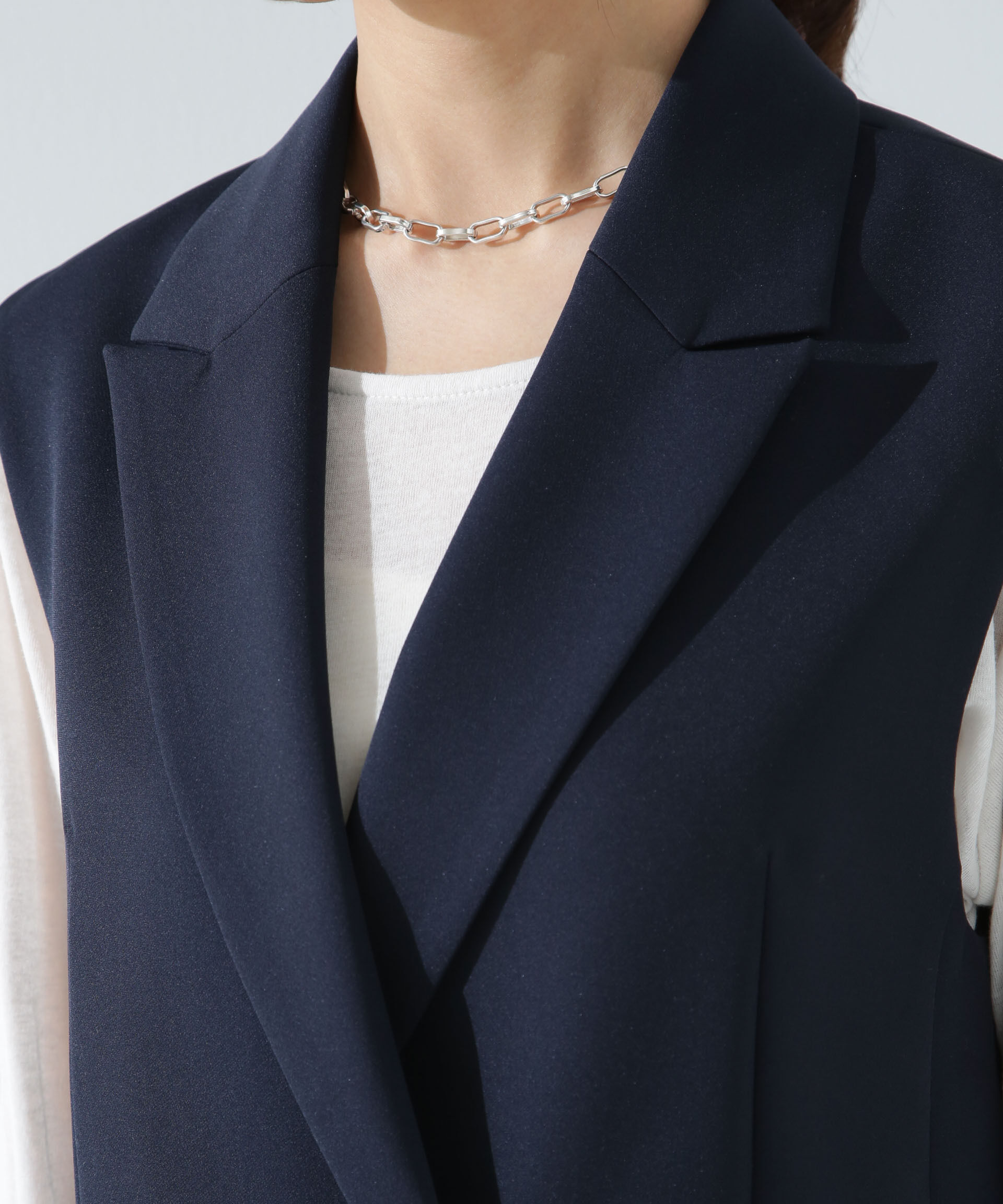 nano･universe「デイリーファンクション ダブルジレ(セットアップ可)」|テーラードジャケット|