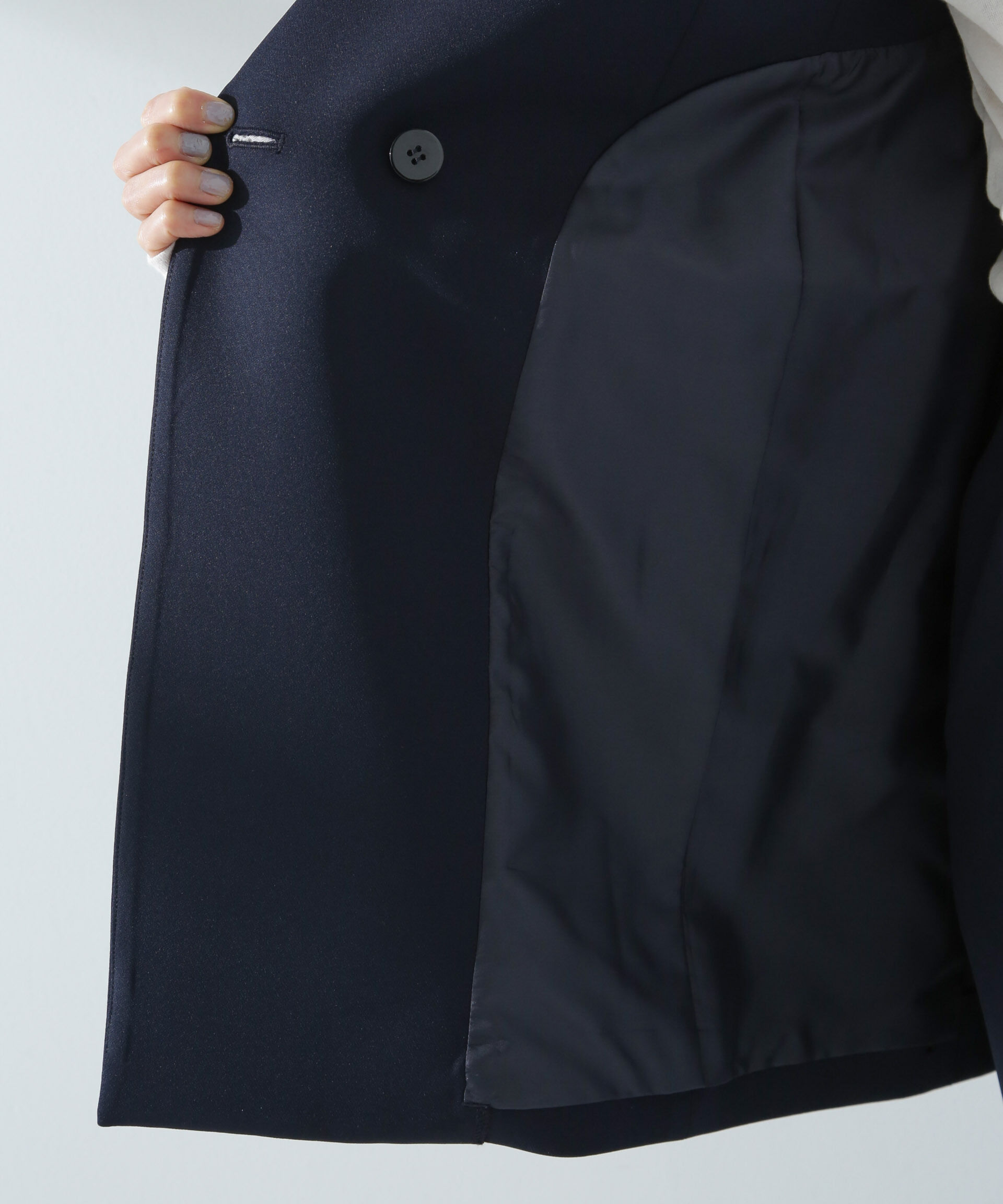 nano･universe「デイリーファンクション ダブルジレ(セットアップ可)」|テーラードジャケット|